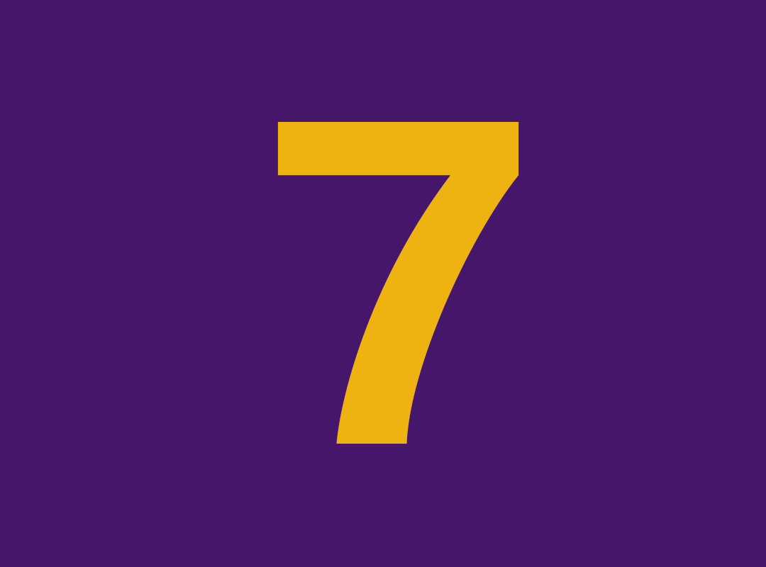 Number seven.